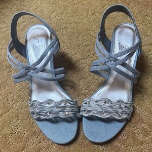 Impo Women's Strappy Blue Sandals